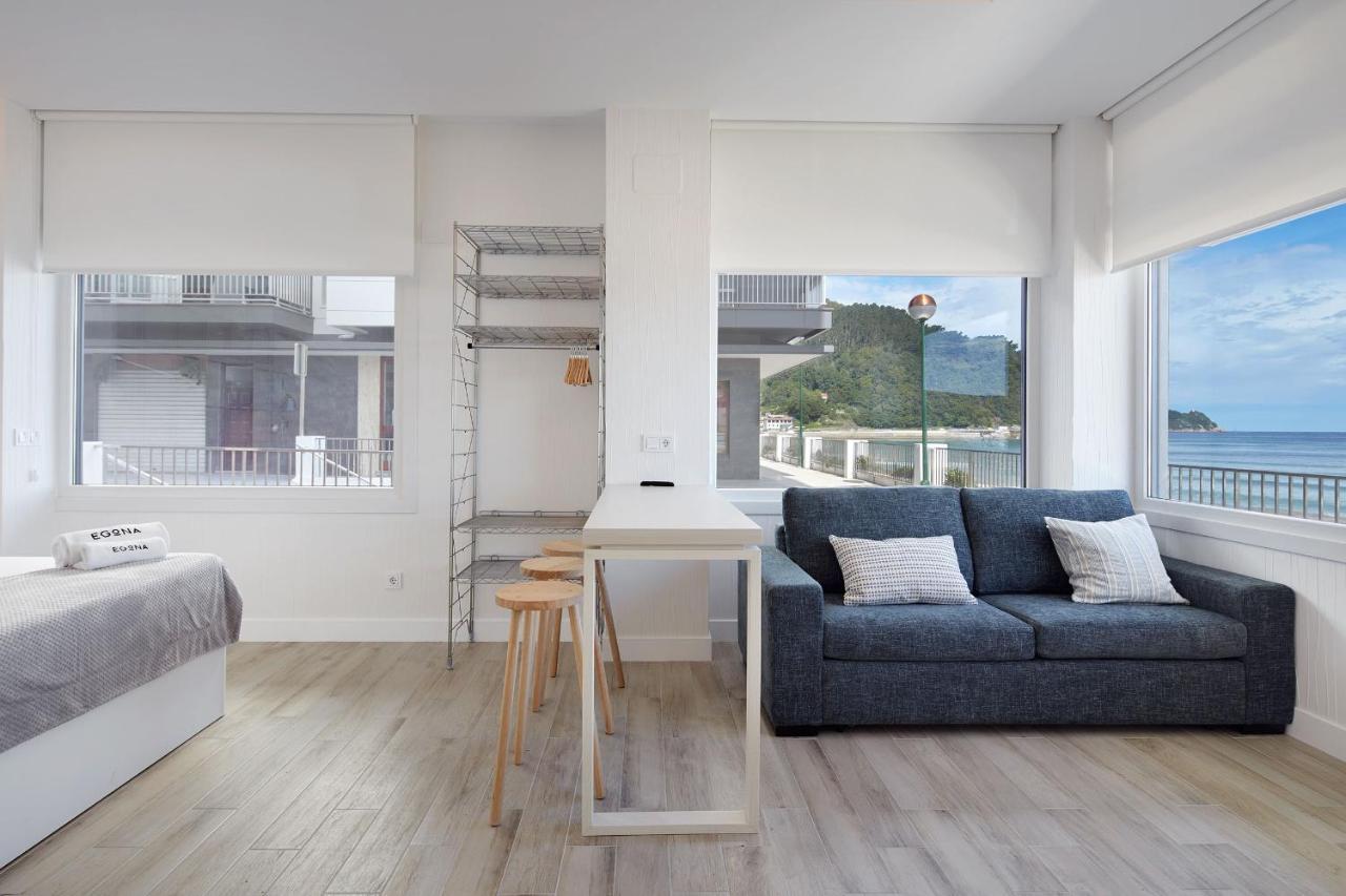 Apartamentos Egona Zarautz Sobre El Mar Kültér fotó