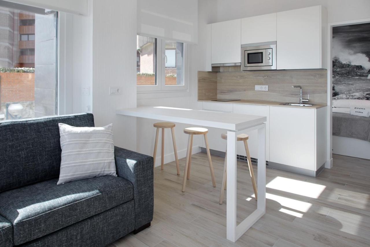 Apartamentos Egona Zarautz Sobre El Mar Kültér fotó