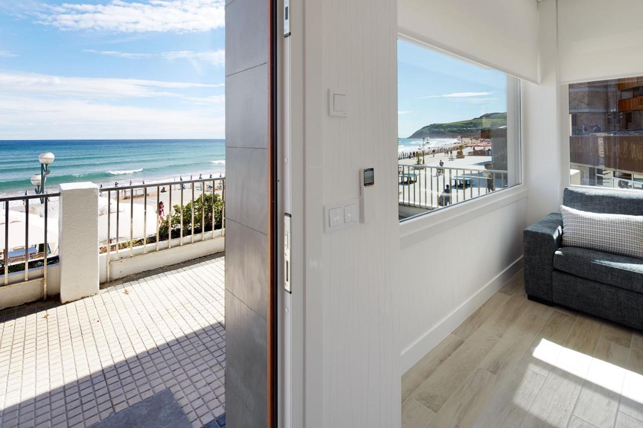 Apartamentos Egona Zarautz Sobre El Mar Kültér fotó